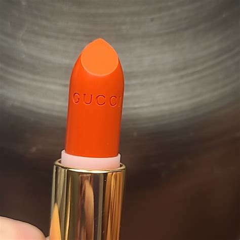 gucci sadie firelight|Gucci Beauty Sadie Firelight (300) Satin Lipstick Review.